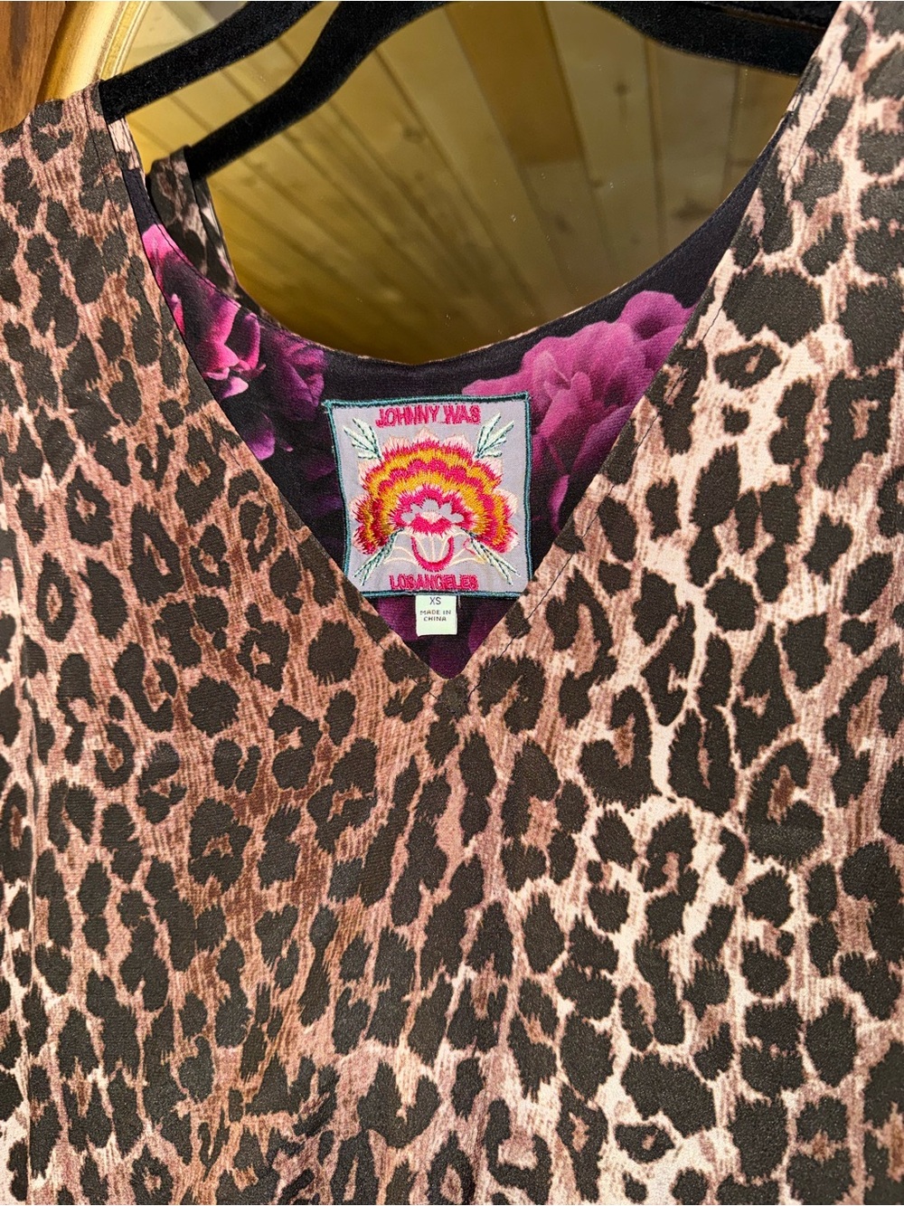 Johnny Was leopard swing tank - Picture 3 of 4